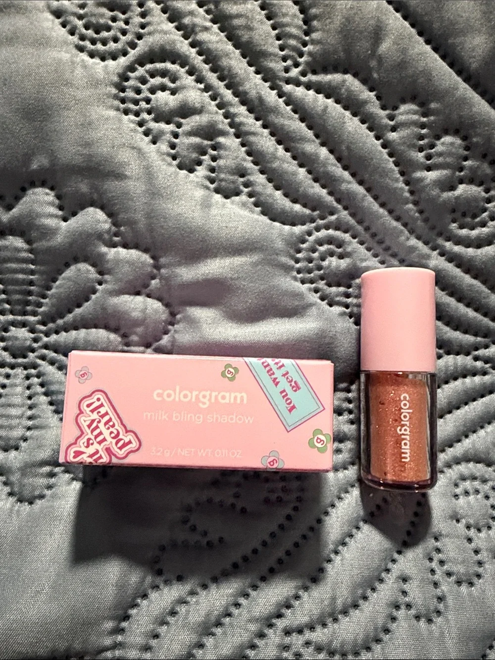 Milk Bling Shadow - Shimmery Rose Gold Eyeshadow